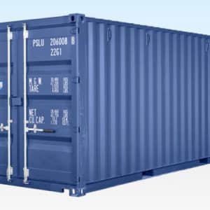 20ft Blue Shipping Container One Trip
