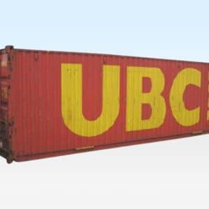 30ft used shipping container