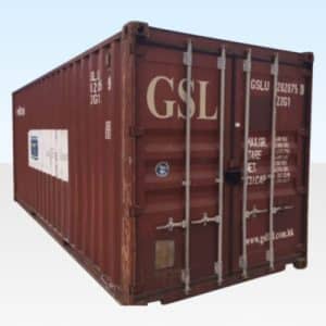 20ft Raised Bunded Storage Container