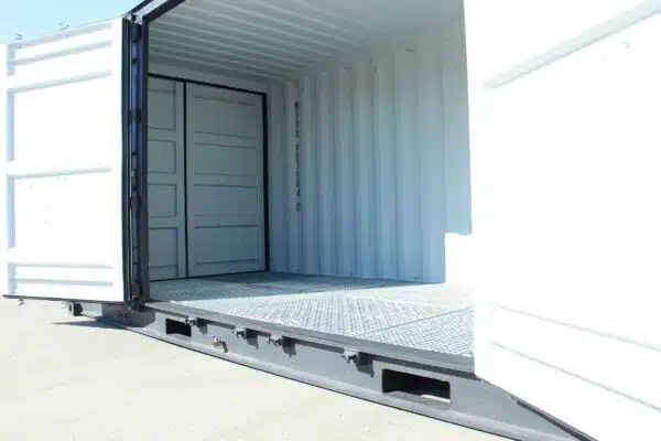 20ft High Cube Shipping Container – Side Opening Hazardous Waste Storage (One Trip, 9ft 6in High, USA Delivery) - Image 3