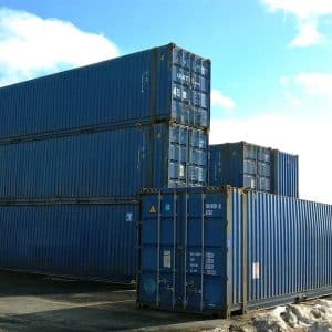 45′ HCPW Shipping Container Blue (RAL 5013)