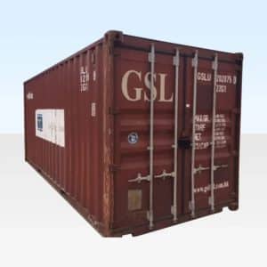 20ft x 8ft Used Cargo-worthy Dry Van