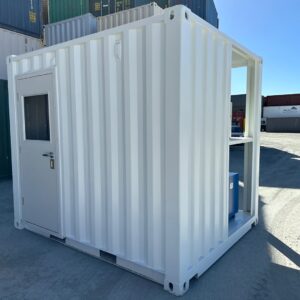 10ft Shipping Container with AC