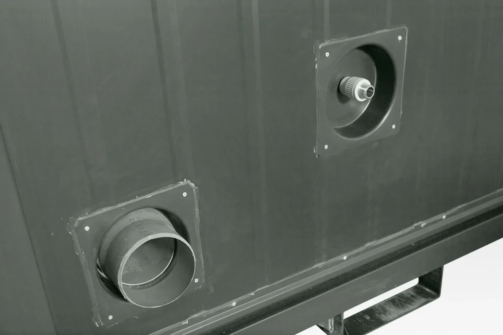 1+1 Double Mains Toilet 8Ft x 5Ft (Bottle Green) 3 1+1 Double Mains Toilet 8Ft x 5Ft (Bottle Green) - Image 3