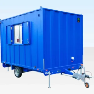 12ft Anti-Vandal Steel Site Office Cabin – Secure Modular Workspace