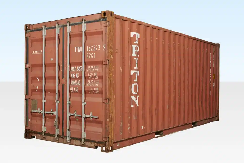20Ft Used Shipping Container – Wind & Watertight 2 20Ft Used Shipping Container – Wind & Watertight - Image 2