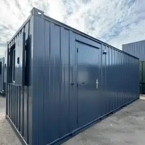 21ft x 8ft Custom Cabin Office / Canteen | Picture Windows | Portable Building