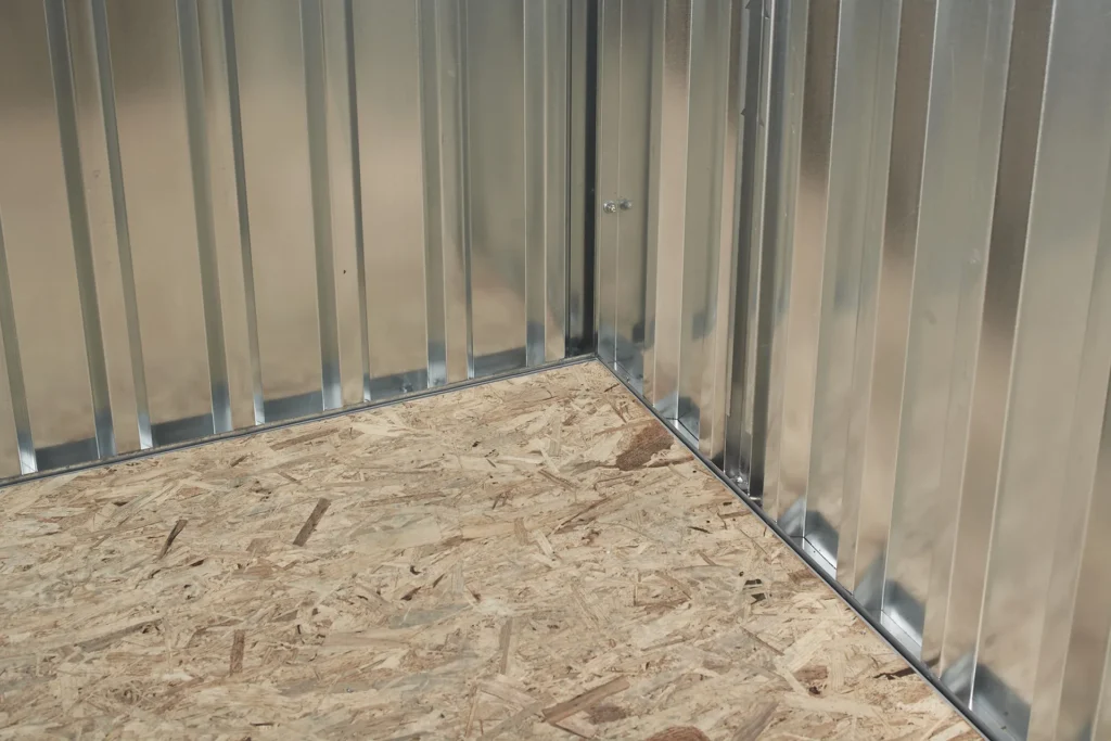 (2m) Flat Pack Metal Store 5 (2m) Flat Pack Metal Store - Image 5