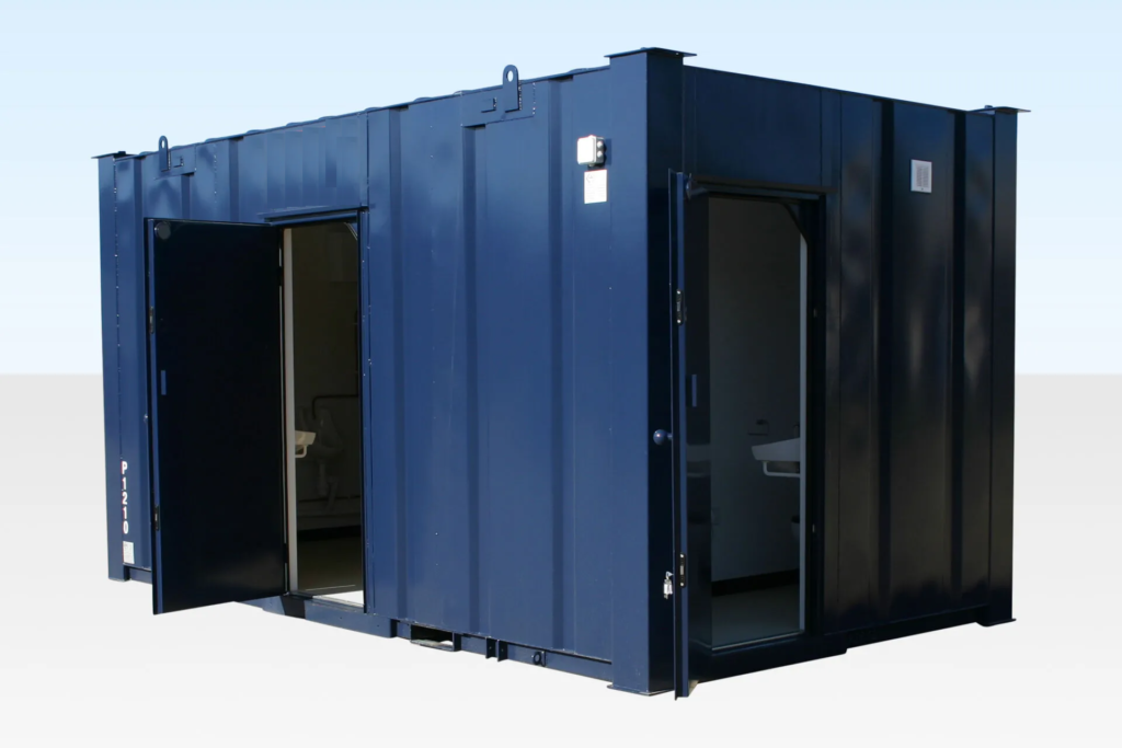 3+1 Steel Toilet Cabin 16Ft x 9Ft 1 3+1 Steel Toilet Cabin 16Ft x 9Ft