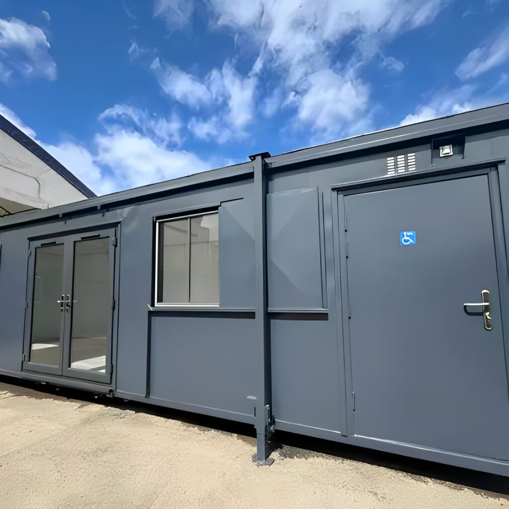 32ft Custom Office Cabin / Canteen | Access Toilet | Portable Building 7 32ft Custom Office Cabin / Canteen | Access Toilet | Portable Building - Image 7