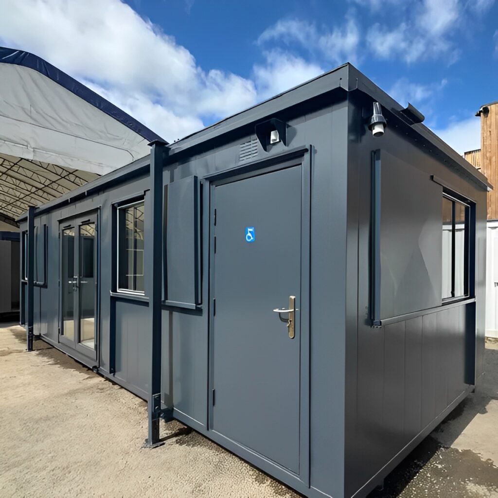 32ft Custom Office Cabin / Canteen | Access Toilet | Portable Building 8 32ft Custom Office Cabin / Canteen | Access Toilet | Portable Building - Image 8