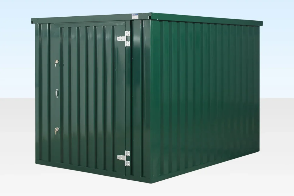 3m x 2.1m Flat Packed Storage Container 1 3m x 2.1m Flat Packed Storage Container