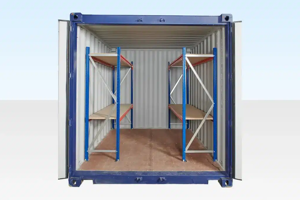Adjustable, Heavy Duty Two Tier Container Racking (Single Bay) 3 Adjustable, Heavy Duty Two Tier Container Racking (Single Bay) - Image 3