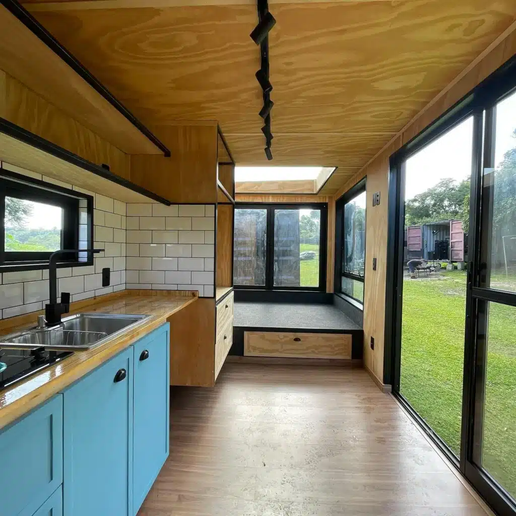 Custom 20ft Cozy Cabin Container House 2 Custom 20ft Cozy Cabin Container House - Image 2