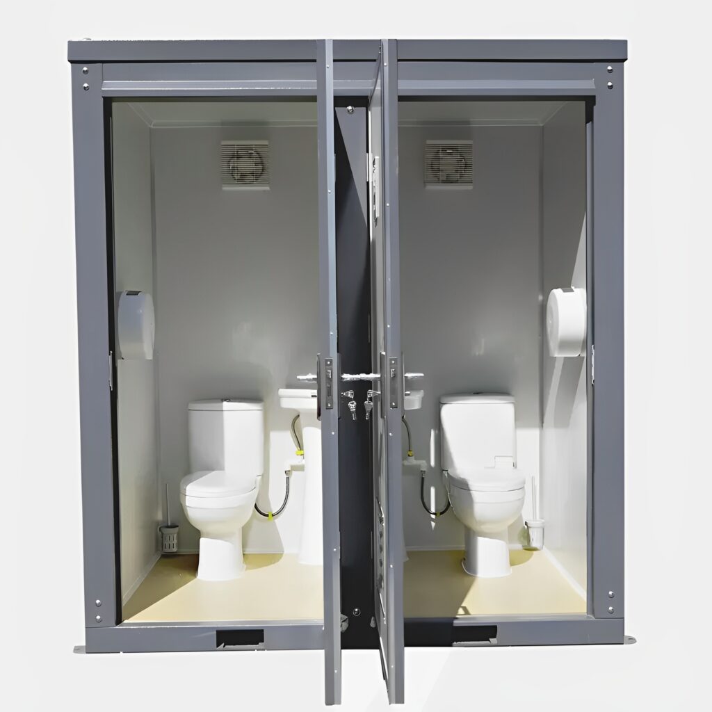 Dual Portable Toilet And Bathroom (Mobile Restroom w Sink 110V) 7 Dual Portable Toilet And Bathroom (Mobile Restroom w Sink 110V) - Image 7