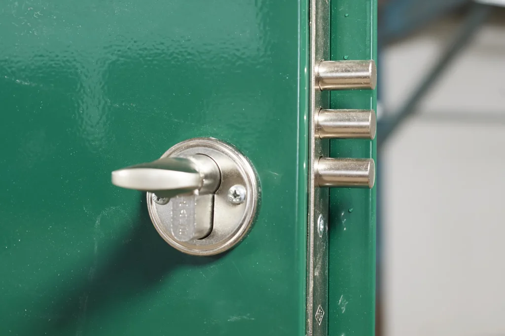 (Powder Coated) Flat Packed Metal Storage Container 2 (Powder Coated) Flat Packed Metal Storage Container - Image 2