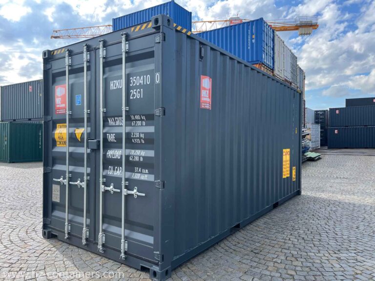 40ft high cube shipping container for sale in Houston – extra height cargo-worthy storage container