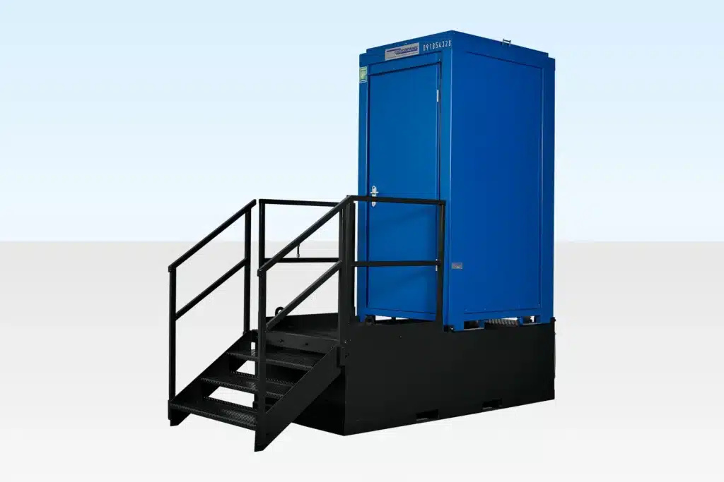 Portable Toilet Container for Sale – Single Mains Steel Sanitation Unit for Construction & Industrial Sites 1 Portable Toilet Container for Sale – Single Mains Steel Sanitation Unit for Construction & Industrial Sites