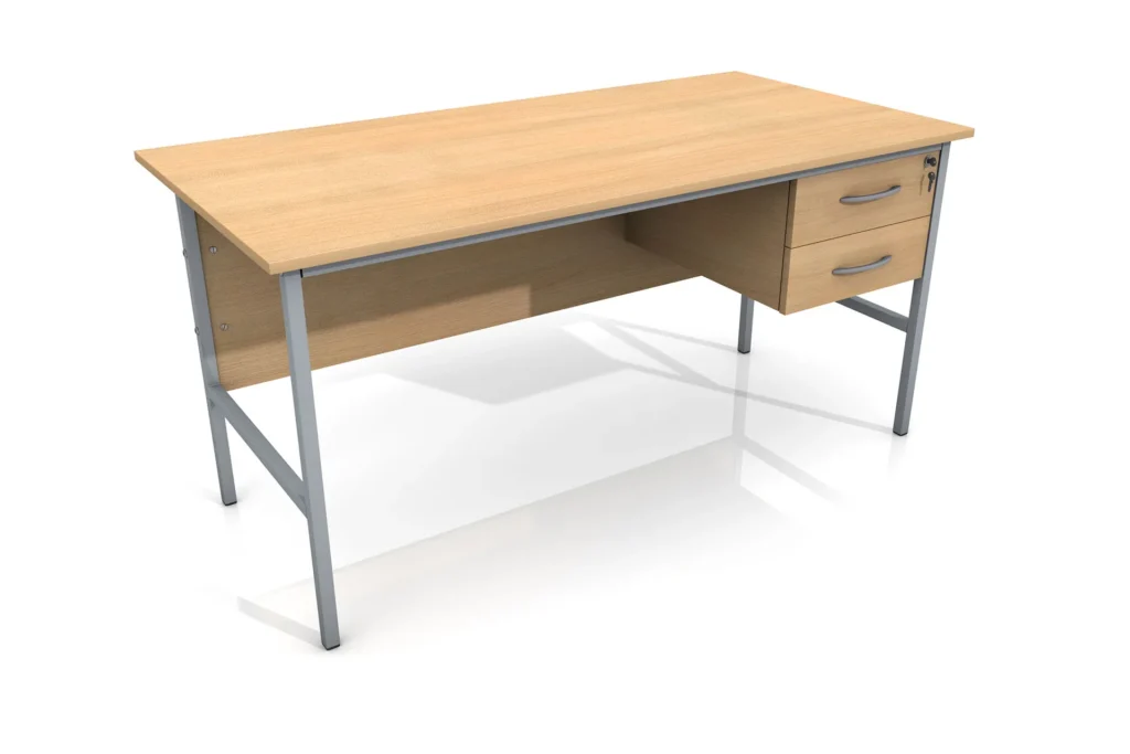 Site Office Single Pedestal Desk (1500m) 1 Site Office Single Pedestal Desk (1500m)