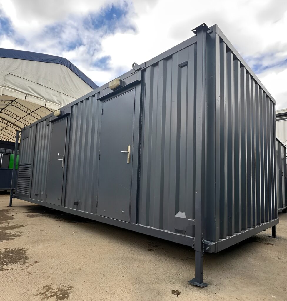 24 x 9Ft Anti Vandal Cabin | Office, Canteen, Toilet | 10KVA Generator 2 24 x 9Ft Anti Vandal Cabin | Office, Canteen, Toilet | 10KVA Generator - Image 2