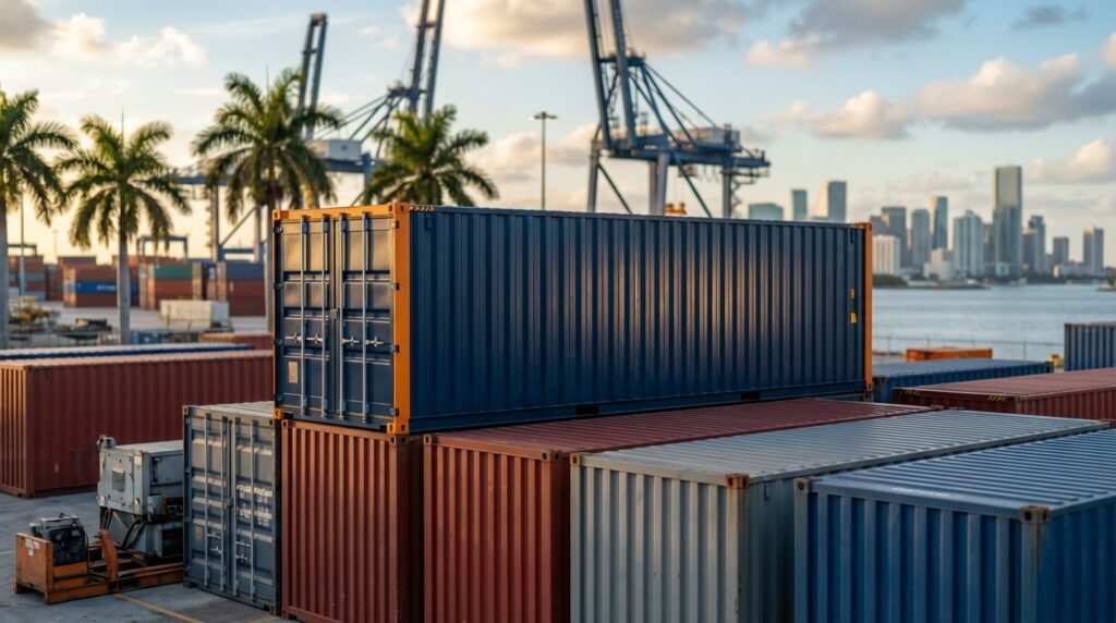 Featured image for How Much Does wind and watertight container Cost in Miami? 2025 Pricing Guide