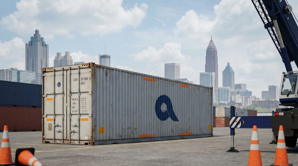 Featured image for How Much Does 40ft high cube container Cost in Atlanta? 2025 Pricing Guide