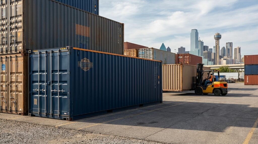 Featured image for How Much Does 40ft shipping container Cost in Dallas? 2025 Pricing Guide