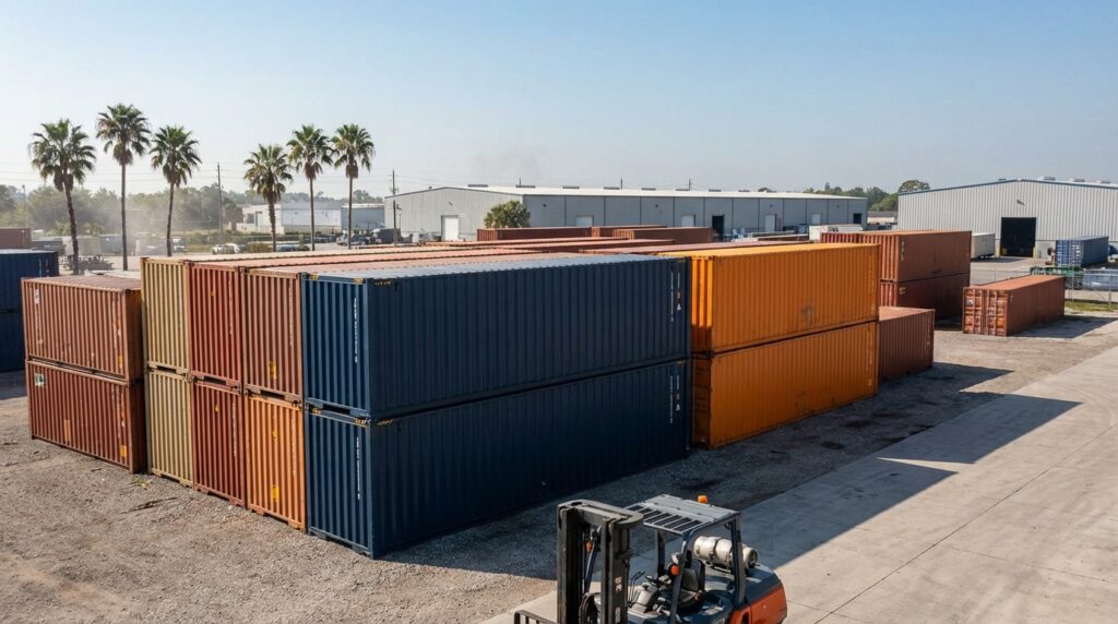 Featured image for How Much Does 40ft high cube container Cost in Orlando? 2025 Pricing Guide
