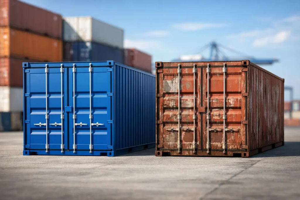 New vs Used Shipping Container Guide