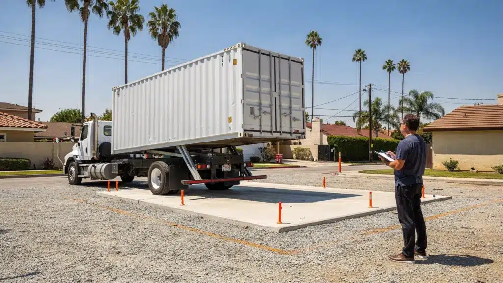 Storage Containers for Sale Los Angeles: Delivery Checklist - Main Image