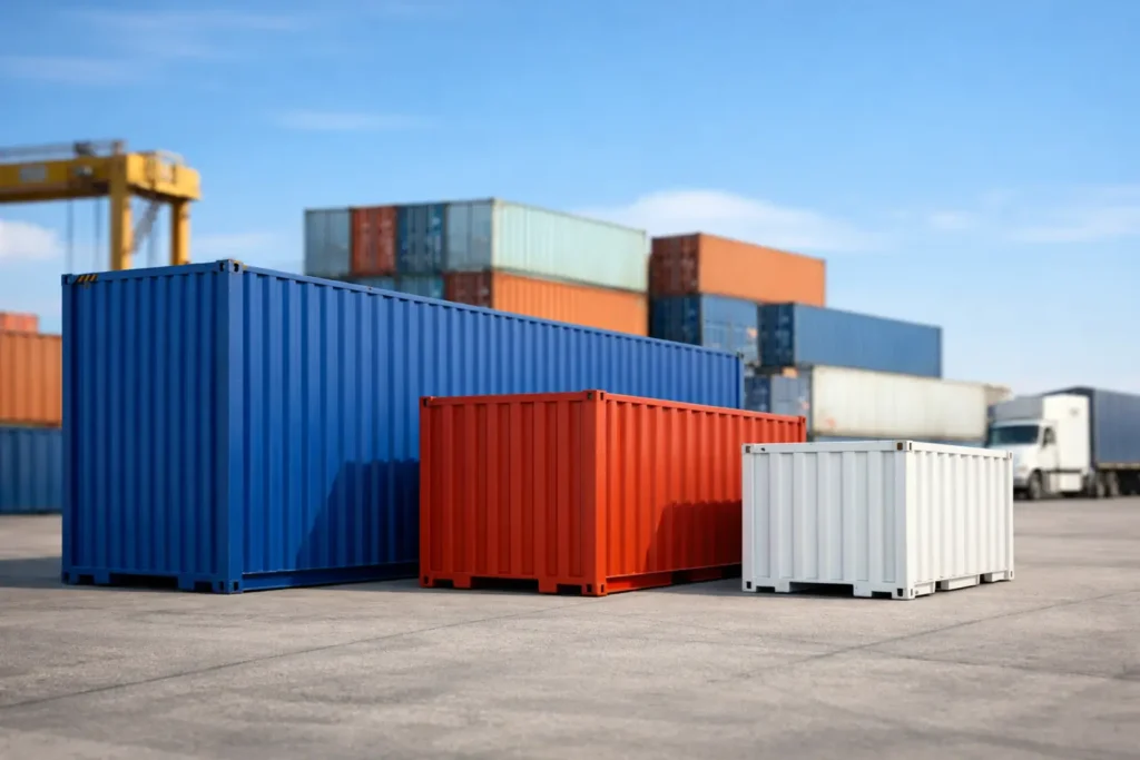 What Size Shipping Container Fits Your Job?