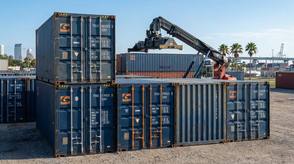 Featured image for How Much Does cargo worthy shipping container Cost in Tampa? 2025 Pricing Guide