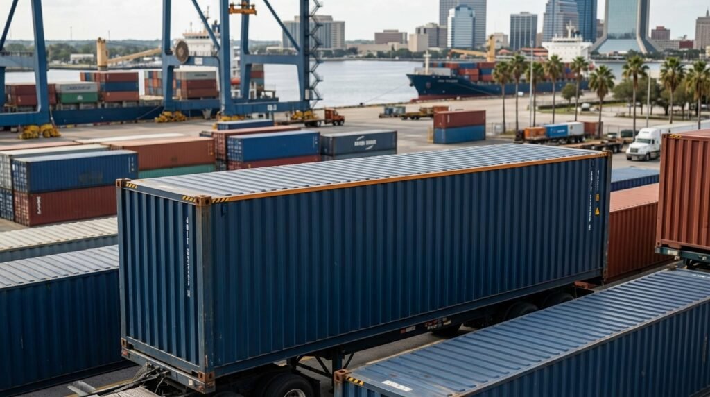 Featured image for How Much Does 40ft high cube container Cost in Jacksonville? 2025 Pricing Guide