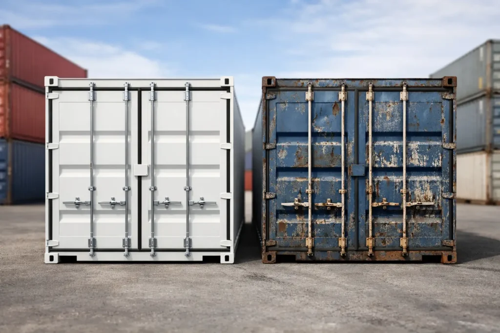 New vs Used Containers: Which Should You Buy?