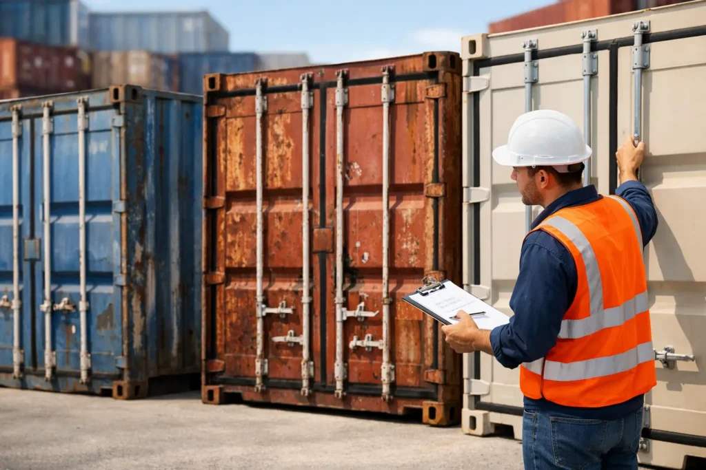 Used Container Condition Guide for Buyers