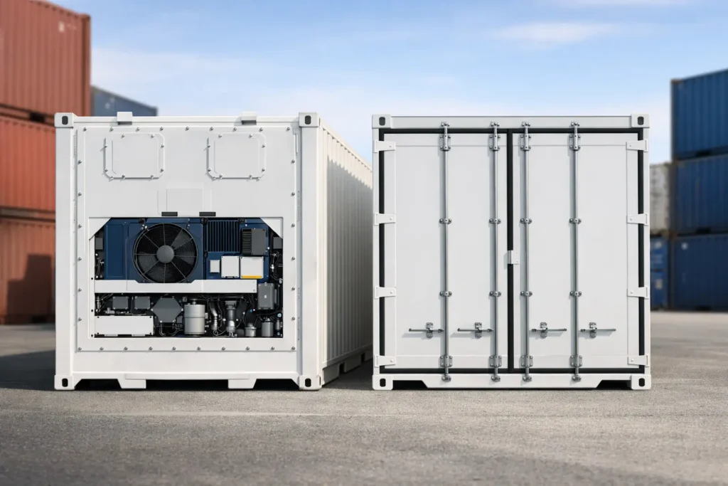 Reefer vs Insulated Container Explained